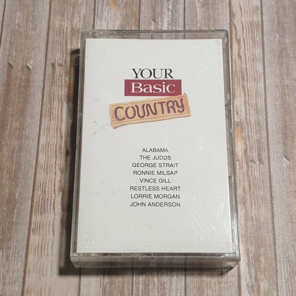 Your Basic Country Cassette Tape 1993 BMG Classic Collection Various Artists